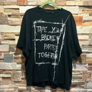 Haider Ackermann Tape Your Broken Parts Together T-Shirt